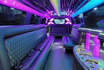 Clarksville Limo Interior