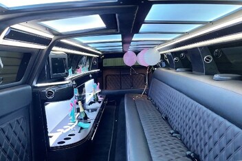 Clarksville Limousine Interior