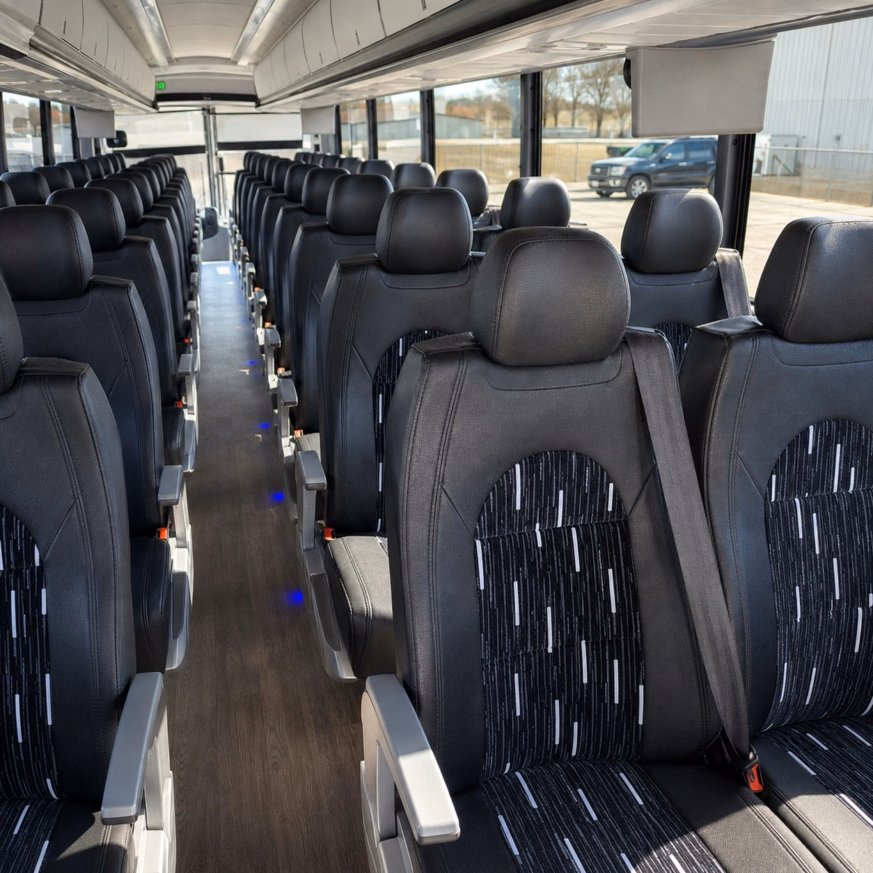 how bus type changes charter bus prices in clarksville tennessee
