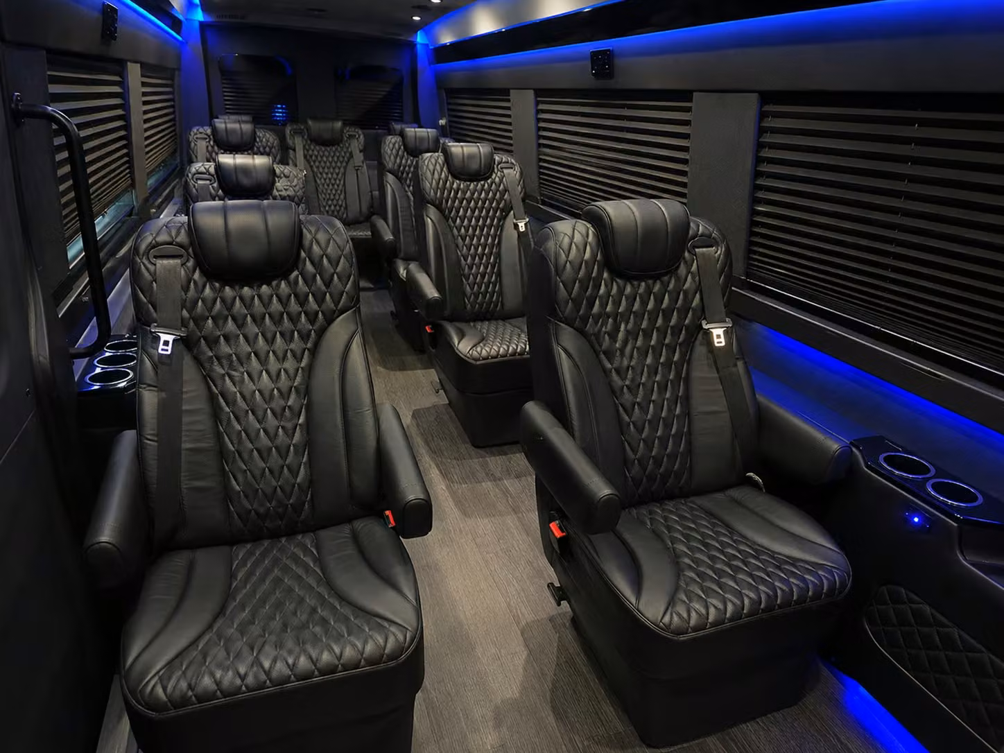 sprinter van with driver interior