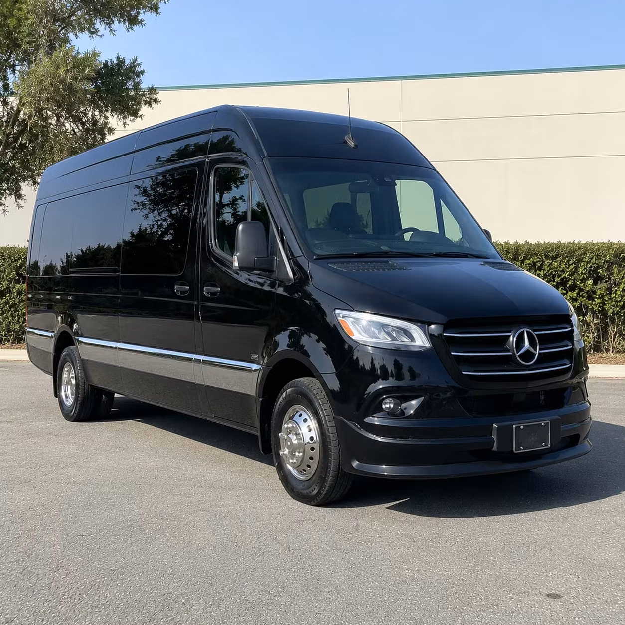 sprinter van with driver