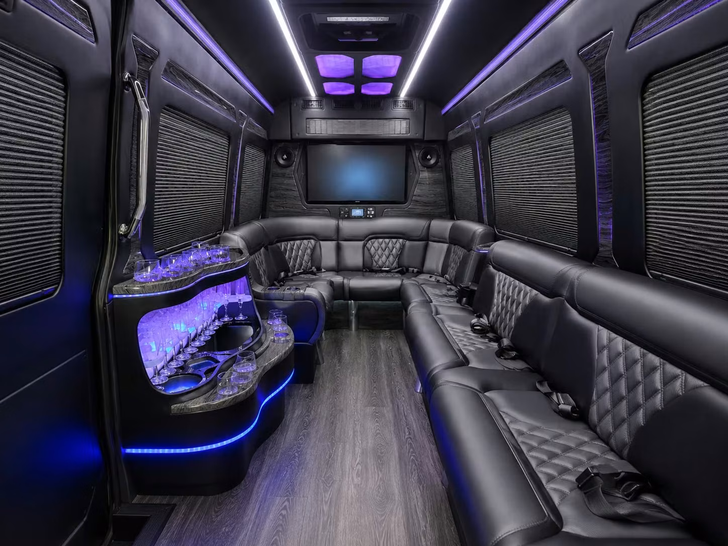 with a private employee shuttle your team arrives together and on time